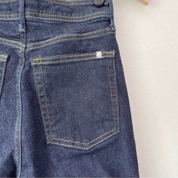 Everlane The Way High Skinny Jean Organic Cotton Dark Wash Pockets Button Zip 27 - Picture 4 of 10